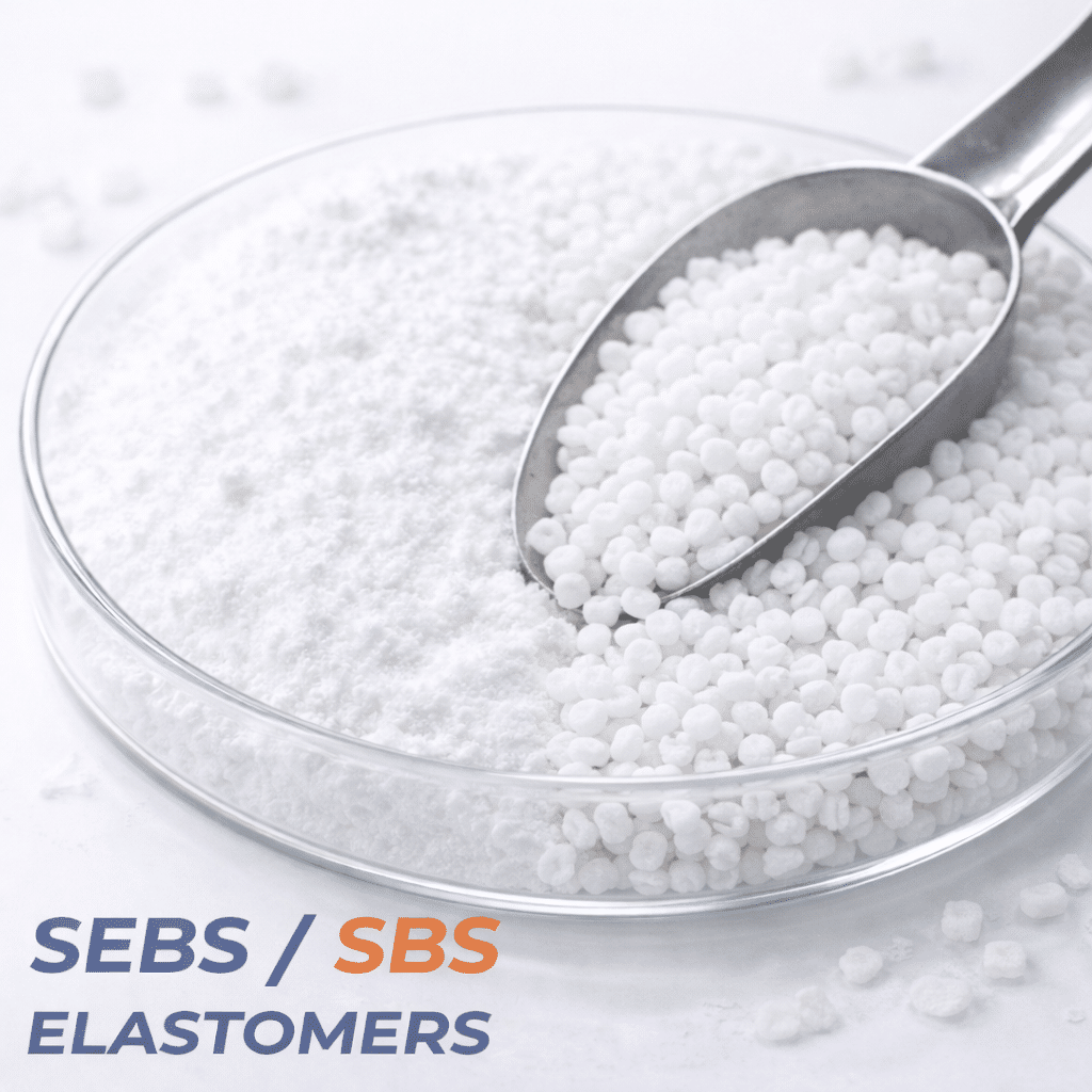 SEBS and SBS styrenic block copolymer elastomer